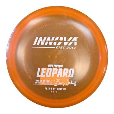 Used Innova CHAMP LEOPARD Disc Golf Driver Orange 172g 11450-S000521448