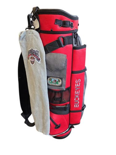 Used OHIO ST BAG Mens Cart Bag Red 11450-S000521418