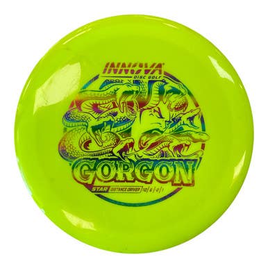 Used Innova STAR GORGON Disc Golf Driver Optic Yellow 176g 11450-S000521512