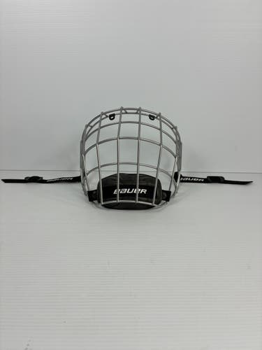 New Medium Bauer Profile I Full Cage - Silver