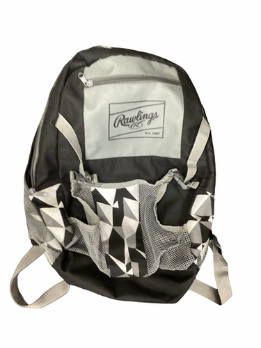 Used Rawlings BACKPACK BB/SB Player Backpack Black 11613-S000182999