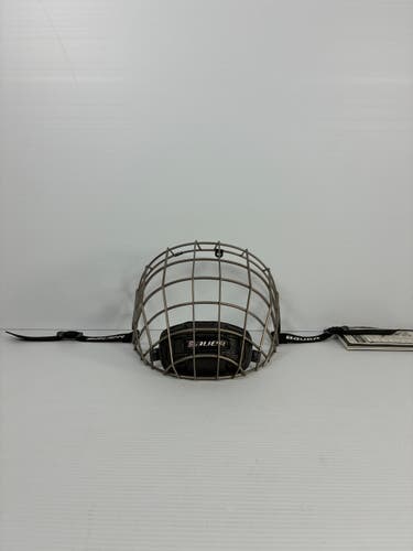 New Medium Bauer Profile III Full Cage - Silver