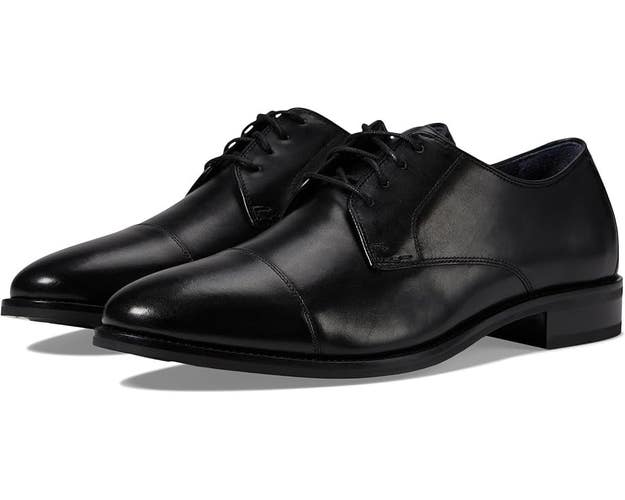 Cole Haan Lenox Hill C11630-001 Oxford Mens 9 Black Leather Dress Shoes ZOGG1170