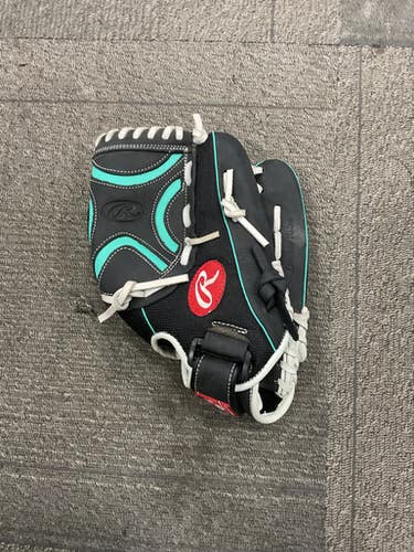 Used Rawlings CHAMPION LITE BB/SB Glove RH Throw Black 13" 11614-S000237268
