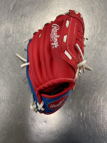 Used Rawlings PL91SR BB/SB Glove T-ball Red 7" 11614-S000237249