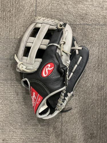 Used Rawlings SELECT WRS125HBGC BB/SB Glove RH Throw Black 12 1/2" 11614-S000237205