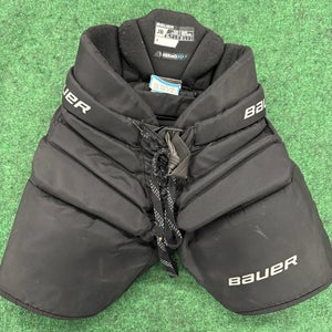 Black Bauer GSX Hockey Goalie Pants (Used) | Junior Large / XL