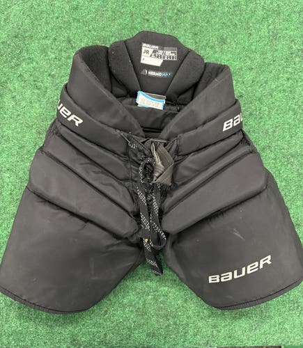 Black Bauer GSX Hockey Goalie Pants (Used) | Junior Large / XL