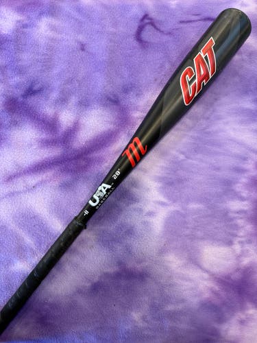 2021 Marucci CAT Alloy Bat USABat Certified (-11) Alloy 17 oz 28" (Used)