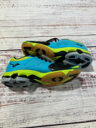 Blue Mizuno Wave Lightning Z8 Shoes I Size 8 Womens (New)