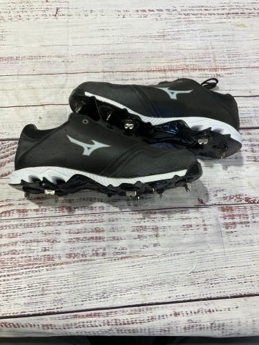 Black Mizuno Swift 3 Metal Cleats I Size 12 (Womens) (New)