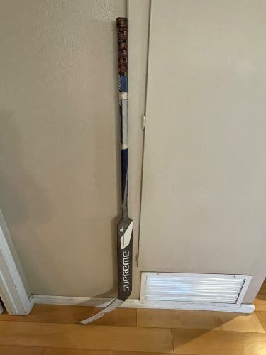 Intermediate Bauer Supreme 3S Pro Regular Goalie Stick 23" Paddle (Used)