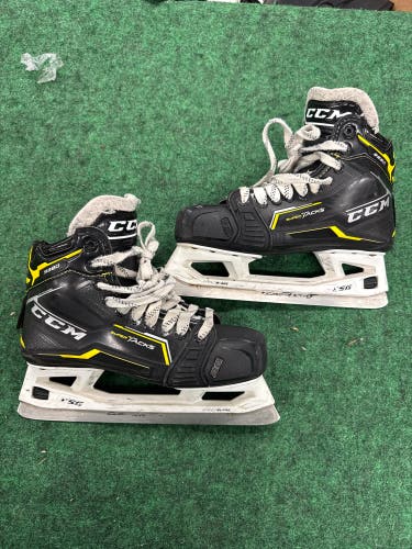 Senior CCM Super Tacks 9380 Hockey Goalie Skates (Regular) Size 7 (Used)