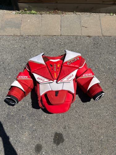 Large 2022 CCM Axis 2 Goalie Chest Protector (Used)