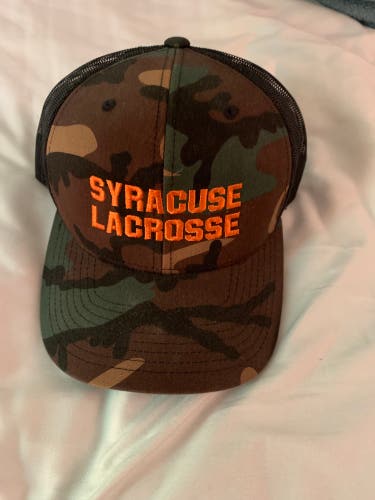 Syracuse Camouflage Lacrosse Hat