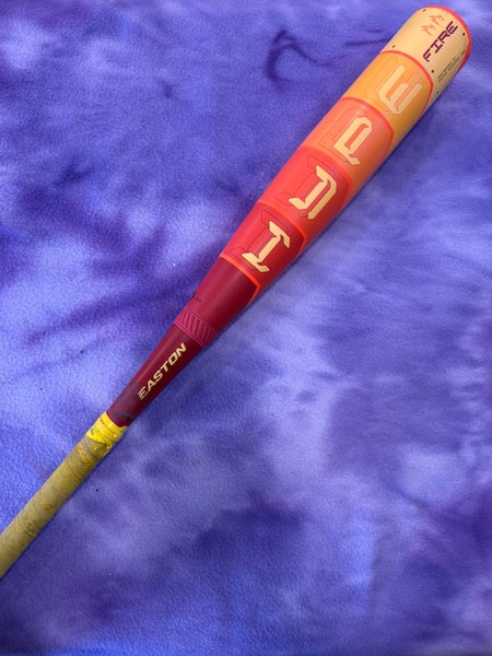 2025 Easton Hype Fire Composite Bat USSSA Certified (-10) Composite 18 oz 28" (Used)