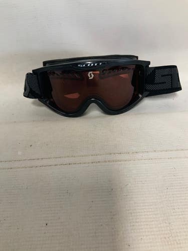 Used Scott Snow Goggles Adult Black 11823-S000039441