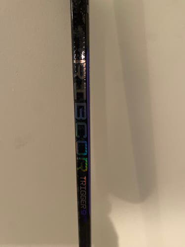 Senior CCM Ribcor Trigger 9 Pro Left Hand Hockey Stick P28 70 Flex Pro Stock (Used)