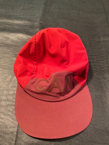 HOCKEY CANADA OLYMPIC Red Adult Unisex Small / Medium Lululemon Hat (New)