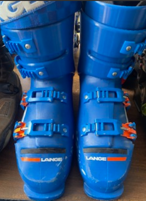 Mondo 28 & 28.5 Men's Lange Racing RS Ski Boots Stiff Flex (Used)