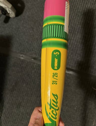2024 Victus Vibe Alloy USSSA Certified Bat (-5) 26 oz 31" (New)