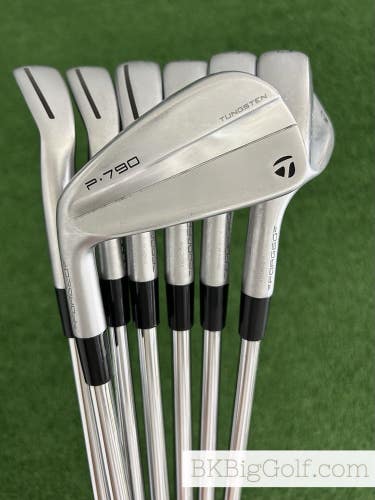 LH Taylormade P790 23 Forged Iron Set 4-P / Project X 6.0 Stiff +1/2