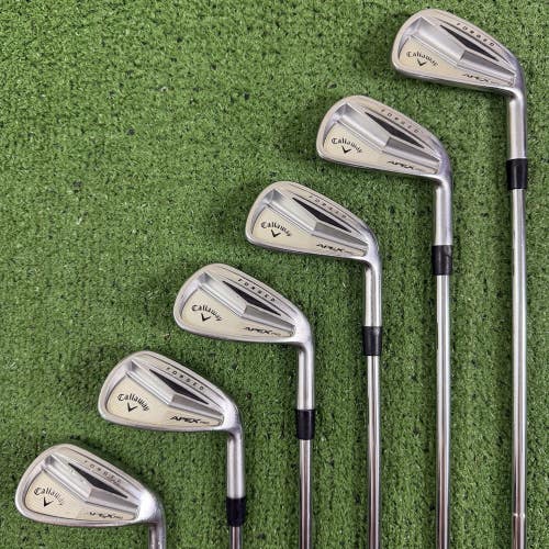 Callaway Apex Pro 14 2014 Iron Set 5-PW Forged N.S. Pro 950GH Steel Stiff Flex