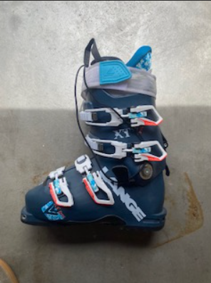 Mondo 22 & 22.5 Women's Lange Alpine Touring xt 90 free Ski Boots (Used)