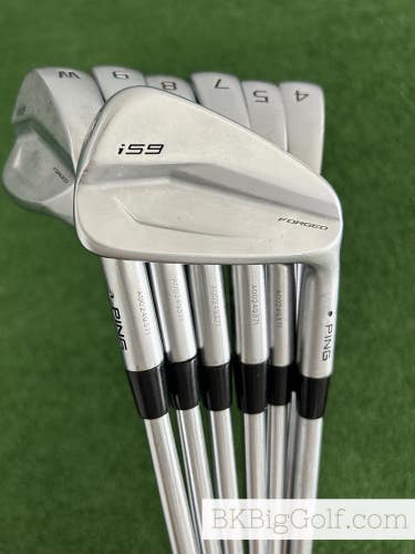 Ping i59 Forged Iron Set 4-W / Project X LS 6.5 Extra Stiff