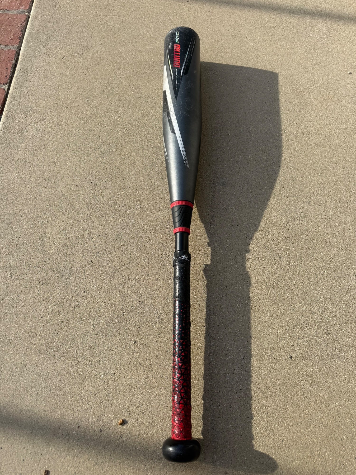 USSSA Rawlings Baseball Quatro 0 Pro Bat Bat, 1 2-3⁄4 in inch 
