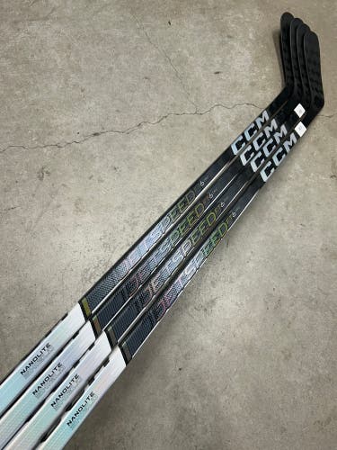 4 PACK 105 Flex P29 Senior CCM JetSpeed FT6 Pro Left Hand Hockey Stick Pro Stock (New)