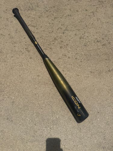 2023 Rawlings Icon Composite BBCOR Certified Bat (-3) 29 oz 32" (Used)