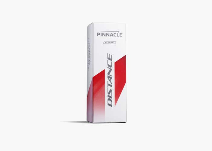 Pinnacle Distance Golf Balls (White, 3 pack) 1 Sleeve 2025 NEW