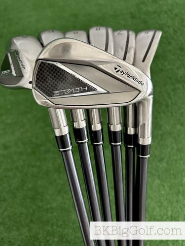 Taylormade Stealth Iron Set 5-A / Tensei Red 60 Stiff Graphite