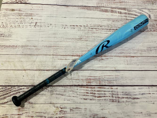 2025 Rawlings Clout AI Alloy Bat USABat Certified (-10) Alloy 19 oz 29" (Used)