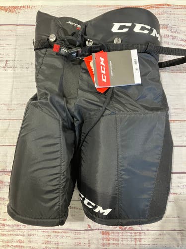 Black Junior XL CCM JetSpeed FT350 Hockey Pants (New)