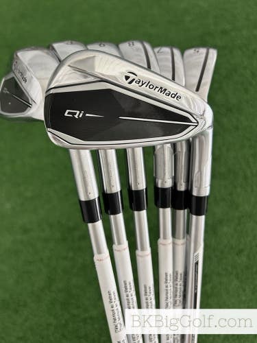 Taylormade Qi Iron Set 5-A / KBS C-Taper Lite 105 Regular +1