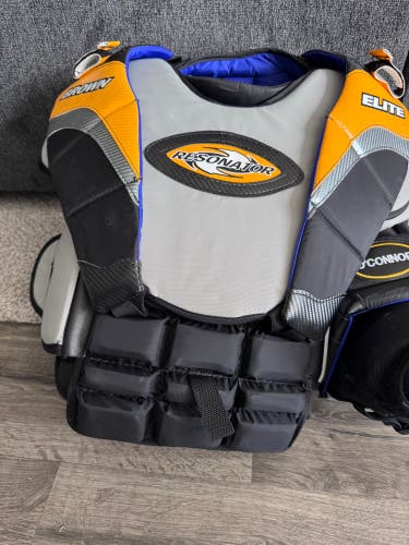 Brown Small body / Medium arms Goalie Chest Protector (Used)