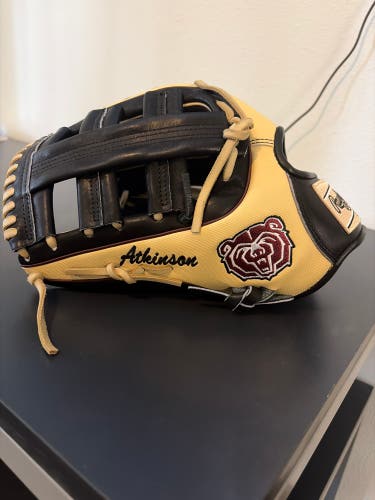 Missouri State Rawlings Pro Preferred LH Outfield Baseball Glove 12.75" (New)