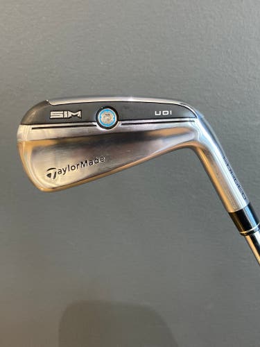 Used Men's TaylorMade SIM UDI Right Handed Driving Iron | Stiff Flex | N.S. Pro Modus 3 Steel Shaft