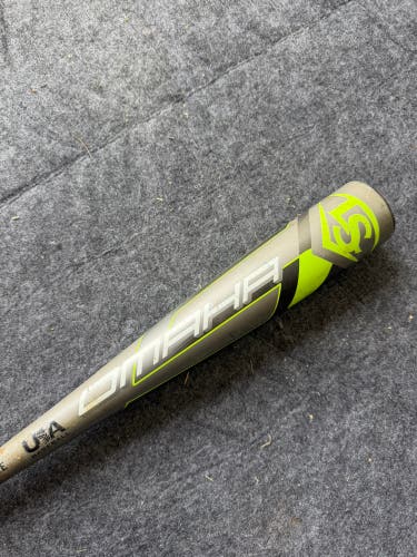 2022 Louisville Slugger Omaha Alloy USABat Certified Bat (-10) 19 oz 29" (Used)