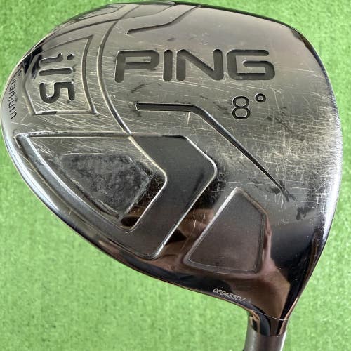 READ Ping i15 Driver 8 Degree Aldila Synergy 50g Stiff Flex 44.5