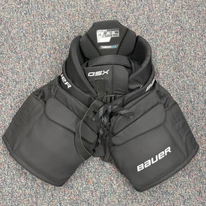 Black Bauer GSX Hockey Goalie Pants (Used) | Junior S/M