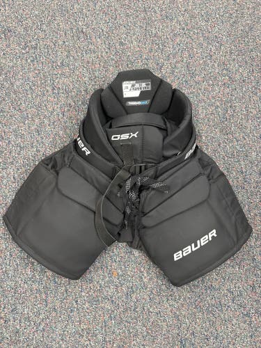 Black Bauer GSX Hockey Goalie Pants (Used) | Junior S/M