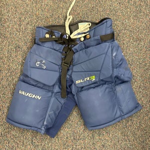 Blue Junior Small Vaughn Ventus SLR3 Hockey Goalie Pants (Used)