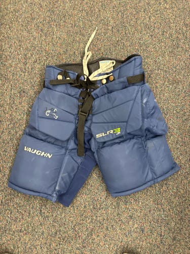 Blue Junior Small Vaughn Ventus SLR3 Hockey Goalie Pants (Used)