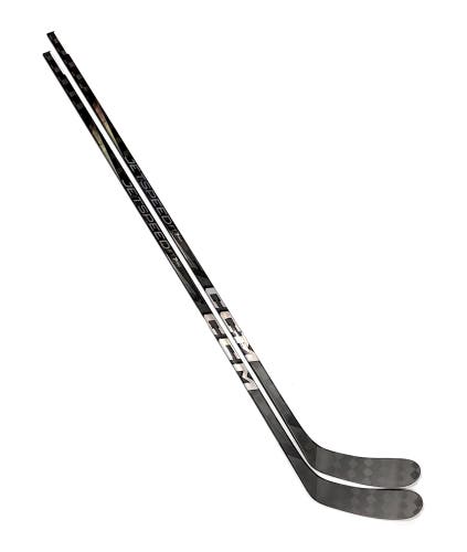 New 2 pack CCM Jetspeed FT7 Pro (chrome) Pro Stock - LH, P28, 75 Flex