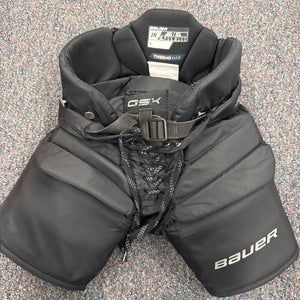 Black Bauer GSX Hockey Goalie Pants (Used) | Junior S/M