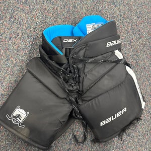 Black Bauer Prodigy GSX Hockey Goalie Pants (Used) | Youth L/XL