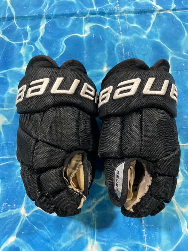 Black Junior Bauer Vapor Team Pro Gloves 12" (Used)